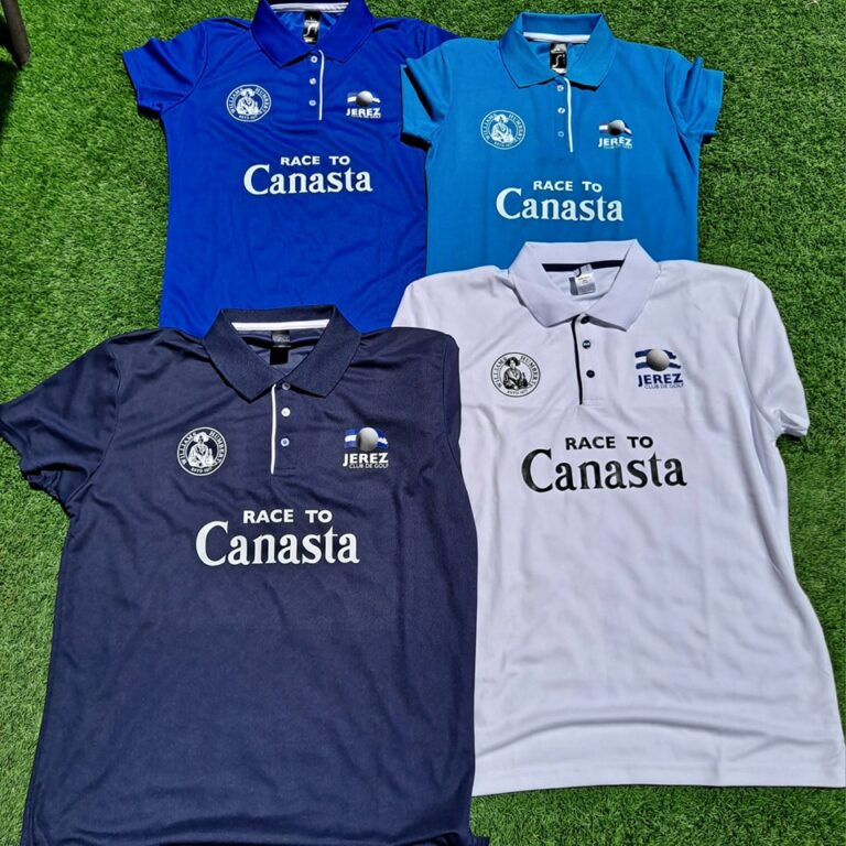 Consigue un polo oficial de Jerez Club de Golf